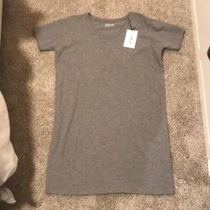 ABLE brand grey tee shirt dress